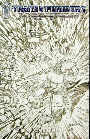 [Transformers: Megatron - Origin #3 (Retailer Incentive Sketch Cover - Alex Milne)]