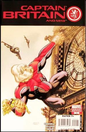 [Captain Britain and MI13 No. 5 (variant monkey cover - David Yardin)]