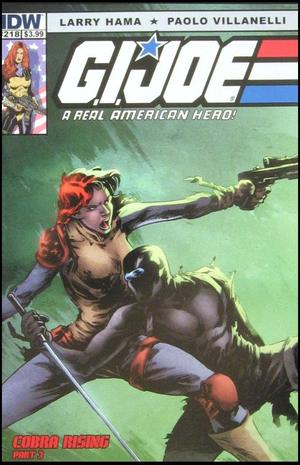 [G.I. Joe: A Real American Hero #218 (regular cover - Paolo Villanelli)]