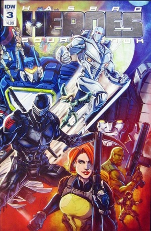 [Hasbro Heroes Sourcebook #3 (Cover A - Fico Ossio)]