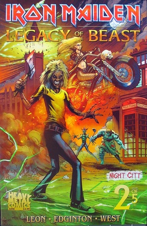 [Iron Maiden - Legacy of the Beast Vol. 2: Night City #2 (Cover A - Richard Friend)]