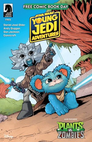 [Star Wars: Young Jedi Adventures / Plants vs. Zombies (FCBD 2024 comic)]