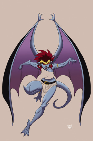 [Gargoyles: Quest #2 (Cover G - Drew Moss Color Bleed Full Art Incentive)]