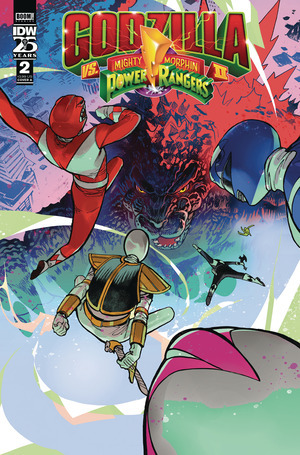 [Godzilla Vs. The Mighty Morphin Power Rangers (series 2) #2 (Cover A - Baldemar Rivas)]