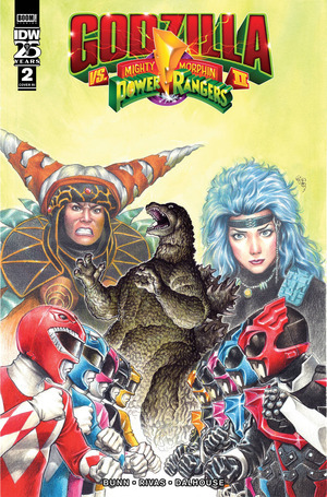 [Godzilla Vs. The Mighty Morphin Power Rangers (series 2) #2 (Cover C - E.J. Su Incentive)]