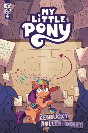 [My Little Pony: Kenbucky Roller Derby #4 (Cover B - Gigi Dutreix)]