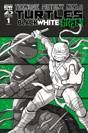 [Teenage Mutant Ninja Turtles: Black, White, & Green #1 (Cover C - Paulina Ganucheau Foil Incentive)]