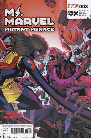 [Ms. Marvel - Mutant Menace No. 3 (Cover A - Carlos E. Gomez)]