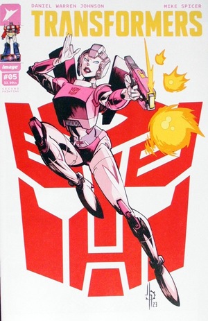 [Transformers (series 4) #5 (2nd printing, Cover A - Jason Howard)]