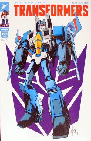 [Transformers (series 4) #5 (2nd printing, Cover B - Jason Howard)]