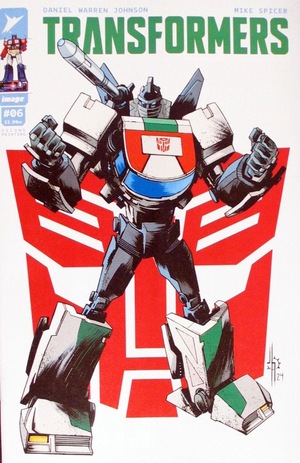 [Transformers (series 4) #6 (2nd printing, Cover B - Jason Howard)]