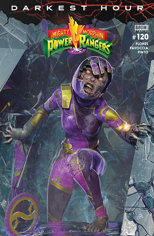 [Mighty Morphin Power Rangers #120 (Cover B - Bjorn Barends Dark Grid)]