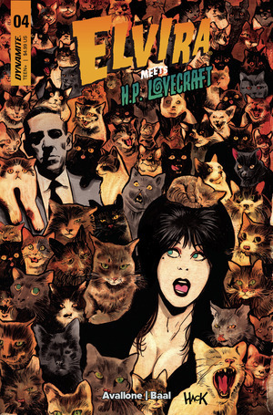 [Elvira Meets H.P. Lovecraft #4 (Cover C - Robert Hack)]