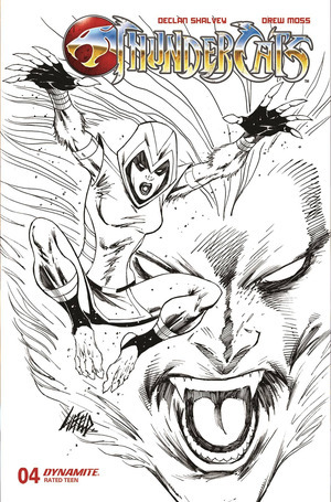 [Thundercats (series 3) #4 (Cover ZA - Rob Liefeld B&W Incentive)]