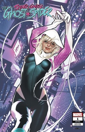 [Spider-Gwen: Ghost-Spider (series 2) No. 1 (1st printing, Cover B - Pablo Villalobos)]