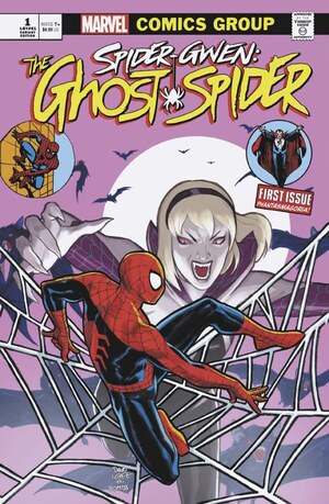 [Spider-Gwen: Ghost-Spider (series 2) No. 1 (1st printing, Cover E - David Lopez Vampire Variant)]