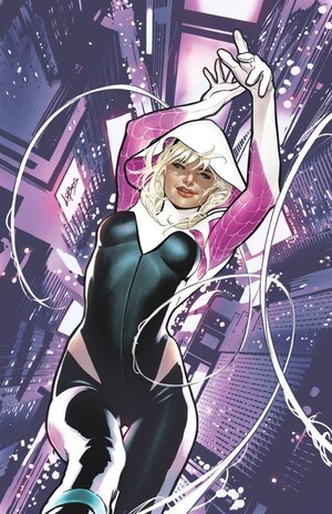 [Spider-Gwen: Ghost-Spider (series 2) No. 1 (1st printing, Cover J - Pablo Villalobos Full Art Incentive)]