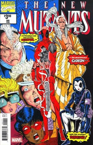 [New Mutants (series 1) No. 98 Facsimile Edition (2024 printing, Cover B - Rob Liefeld Foil)]