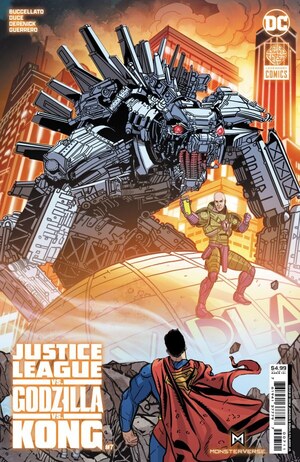 [Justice League vs. Godzilla vs. Kong 7 (Cover A - Drew Johnson)]