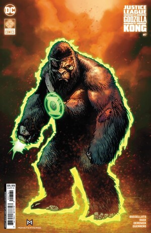 [Justice League vs. Godzilla vs. Kong 7 (Cover F - Christian Duce Kong Green Lantern Foil)]