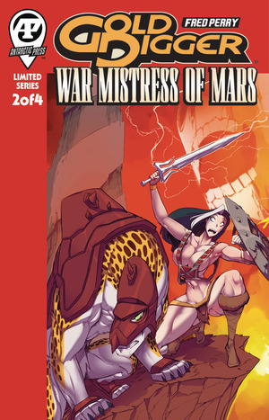 [Gold Digger - War Mistress of Mars #2 (Cover A - Fred Perry)]