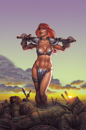 [Red Sonja (series 10) #11 (Cover I - Joseph Michael Linsner Full Art Incentive)]