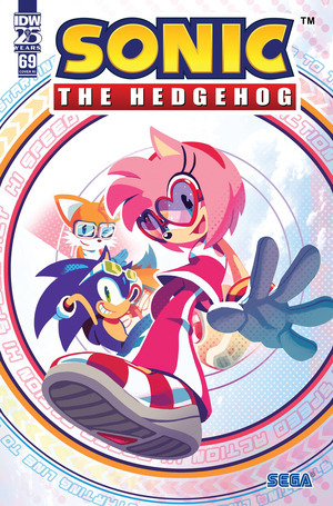 [Sonic the Hedgehog (series 2) #69 (Cover C - Nathalie Fourdraine Incentive)]