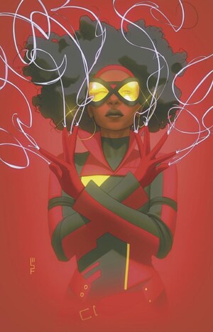 [Edge of Spider-Verse (series 4) No. 4 (Cover J - W. Scott Forbes Spider-Woman Full Art Incentive)]