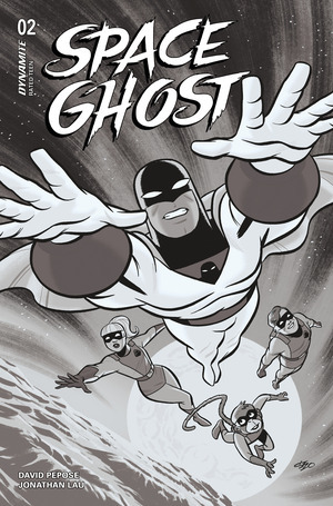 [Space Ghost (series 2) #2 (Cover O - Frank Cho B&W Incentive)]