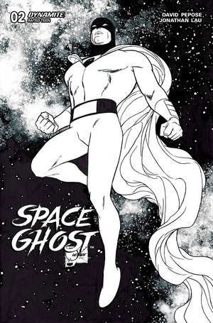 [Space Ghost (series 2) #2 (Cover U - Joe Quesada B&W)]