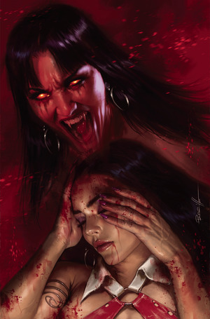 [Vampirella: Dark Reflections #1 (Cover G - Lucio Parillo Full Art Foil)]