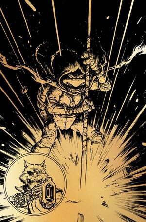 [Teenage Mutant Ninja Turtles Alpha #1 (Cover G - Chris Burnham Gold Foil Incentive)]