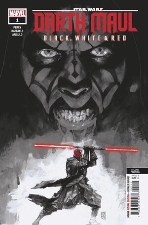 [Star Wars: Darth Maul - Black, White, & Red No. 1 (2nd printing, Cover A - Alex Maleev)]