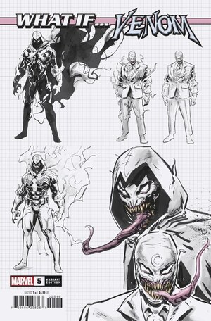 [What If...? - Venom No. 5 (Cover J - Jesus Hervas Character Design Incentive)]