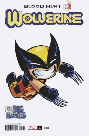 [Wolverine - Blood Hunt No. 1 (Cover D - Skottie Young Big Marvel Variant)]