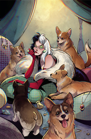 [Disney Villains: Cruella De Vil #4 (Cover F - Gretel Lusky Full Art Incentive)]