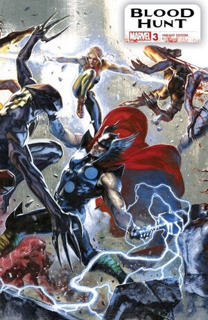 [Blood Hunt No. 3 (1st printing, Cover K - Gabriele Dell'Otto Incentive)]