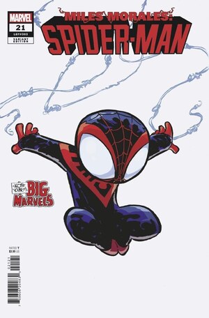 [Miles Morales: Spider-Man (series 2) No. 21 (Cover B - Skottie Young Big Marvel Variant)]