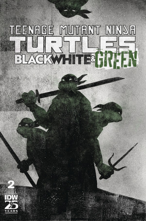 [Teenage Mutant Ninja Turtles: Black, White, & Green #2 (Cover B - Jeffrey Love)]