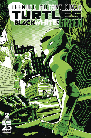 [Teenage Mutant Ninja Turtles: Black, White, & Green #2 (Cover C - Tyler Boss Foil Incentive)]