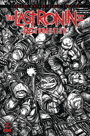 [TMNT: The Last Ronin II: Re-Evolution #2 (Cover G - Kevin Eastman B&W Incentive)]