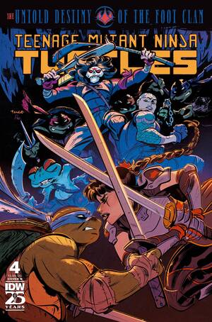 [Teenage Mutant Ninja Turtles: The Untold Destiny of The Foot Clan #4 (Cover B - Tango)]