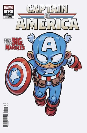 [Captain America (series 10) No. 10 (Cover B - Skottie Young Big Marvel Variant)]