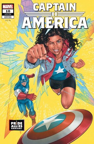 [Captain America (series 10) No. 10 (Cover C - Betsy Cola Pride Variant)]