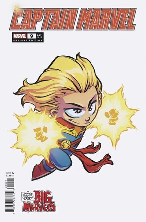 [Captain Marvel (series 12) No. 9 (Cover B - Skottie Young Big Marvel Variant)]