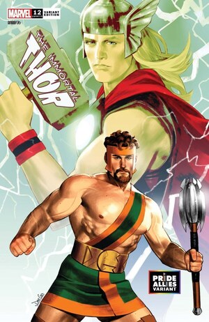 [Immortal Thor No. 12 (Cover C - Davi Go Pride Variant)]