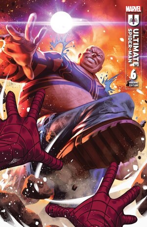 [Ultimate Spider-Man (series 3) No. 6 (1st printing, Cover C - Mateus Manhanini Ultimate Special Variant)]