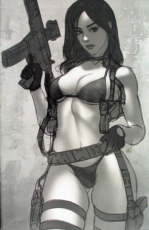 [Gun Honey - Collision Course #2 (Cover J - Ron Lim B&W Full Art)]