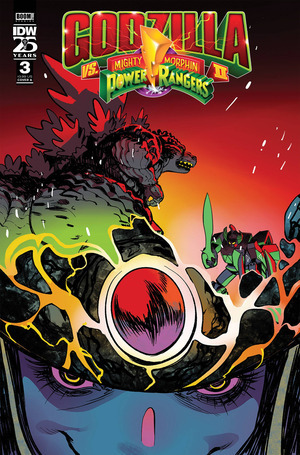 [Godzilla Vs. The Mighty Morphin Power Rangers (series 2) #3 (Cover A - Baldemar Rivas)]