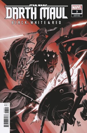 [Star Wars: Darth Maul - Black, White, & Red No. 3 (Cover B - Paolo Siqueira)]